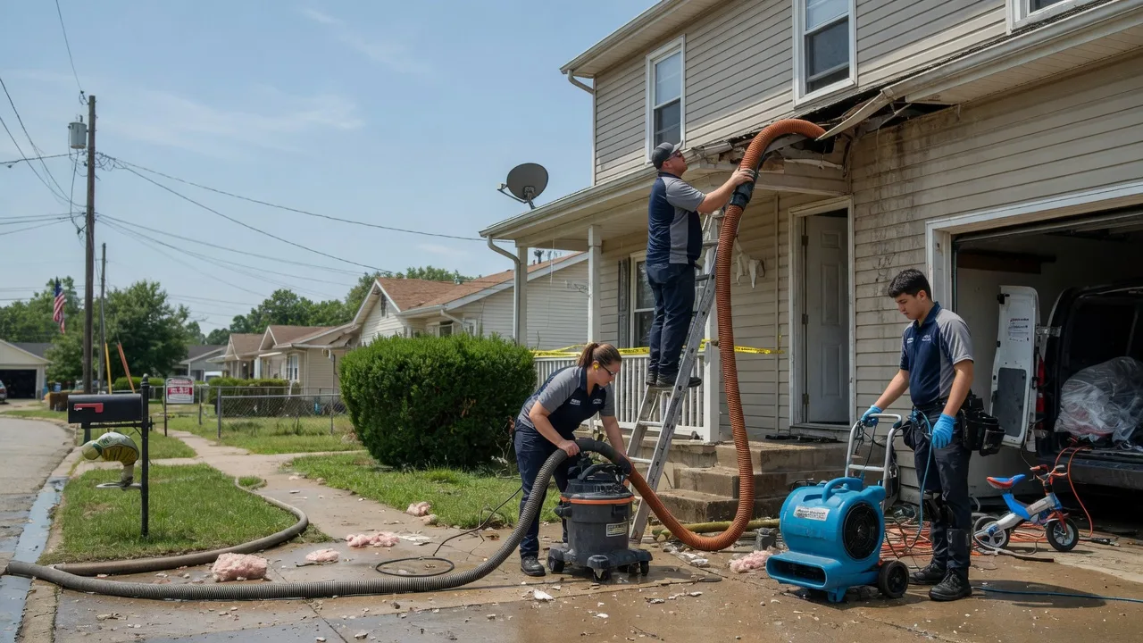 Water Damage Restoration in Sunman, IN near me